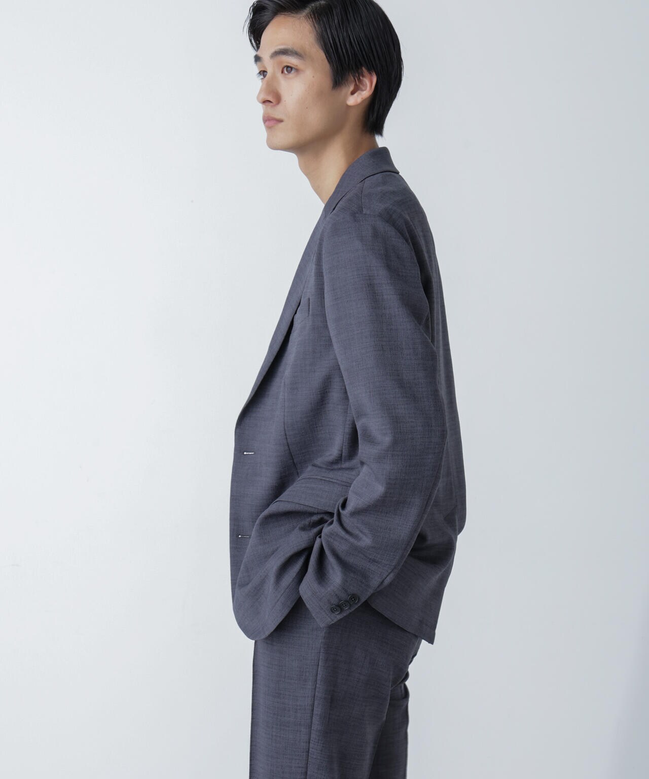 「N JACKET」Reflax(R)スラブツイルストレッチジャケット(セットアップ可) 6684117203