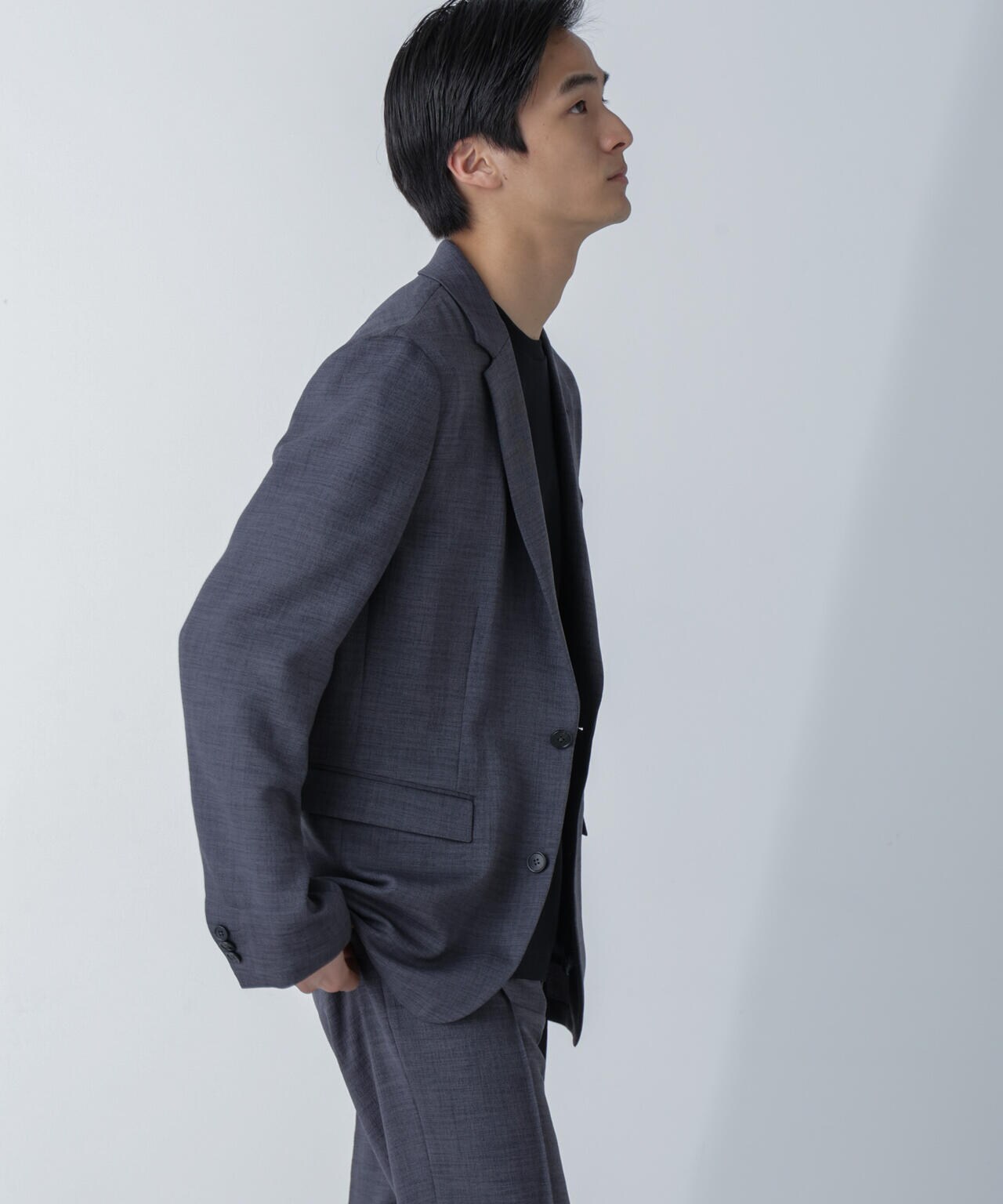 「N JACKET」Reflax(R)スラブツイルストレッチジャケット(セットアップ可) 6684117203