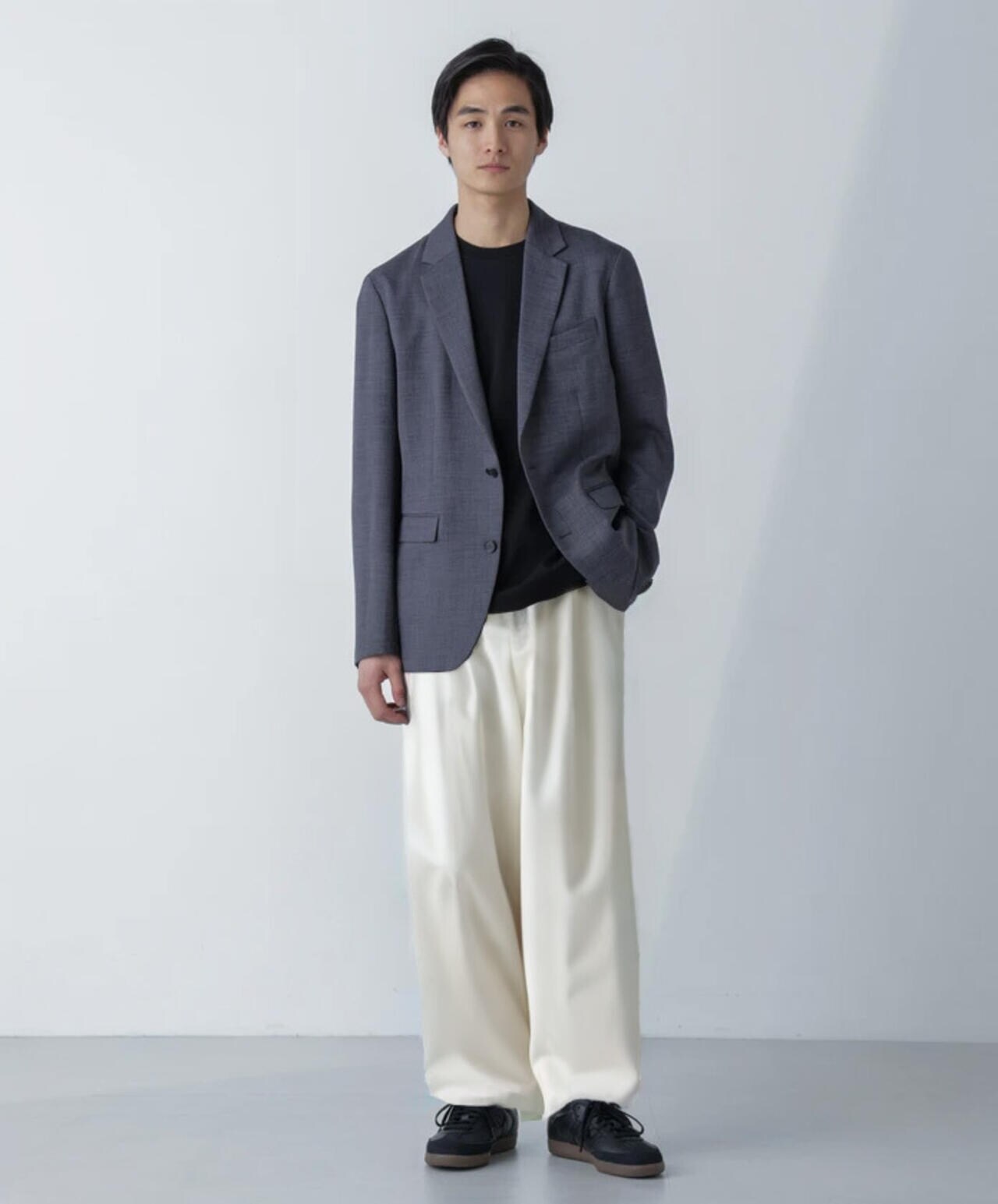 「N JACKET」Reflax(R)スラブツイルストレッチジャケット(セットアップ可) 6684117203