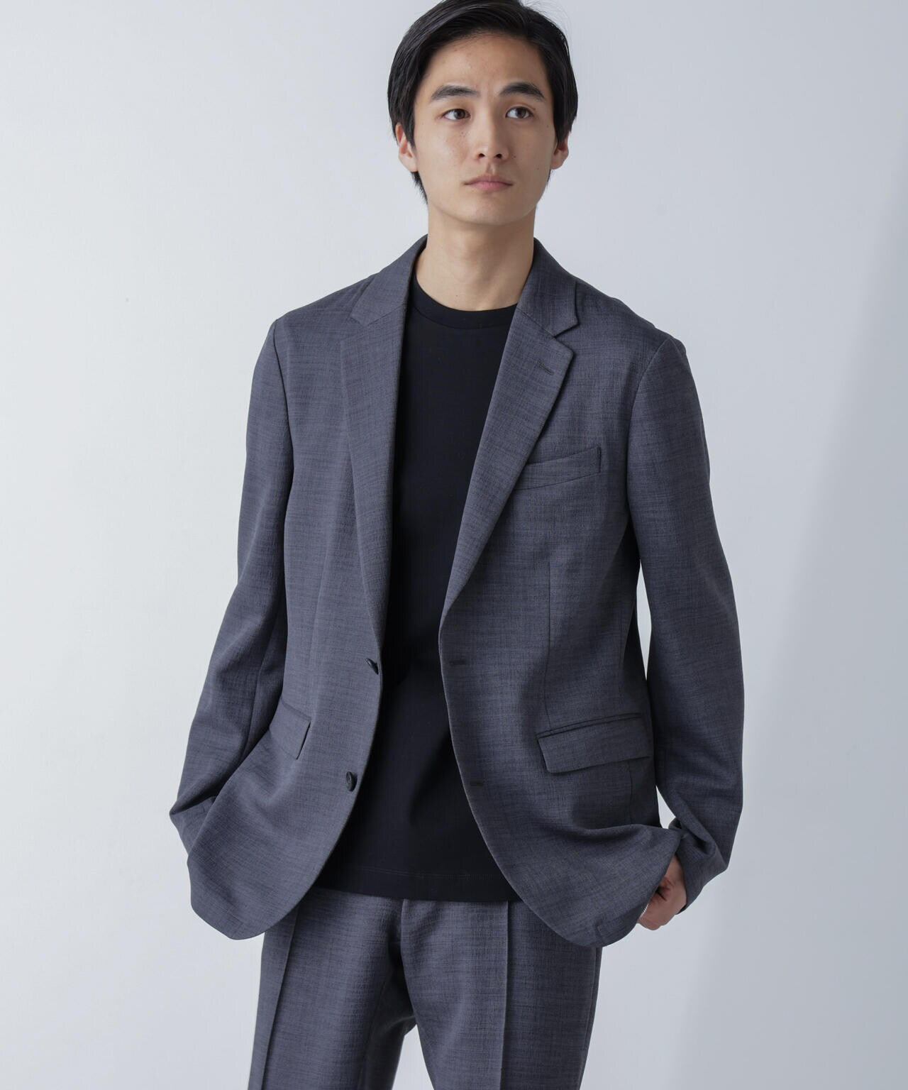 「N JACKET」Reflax(R)スラブツイルストレッチジャケット(セットアップ可) 6684117203