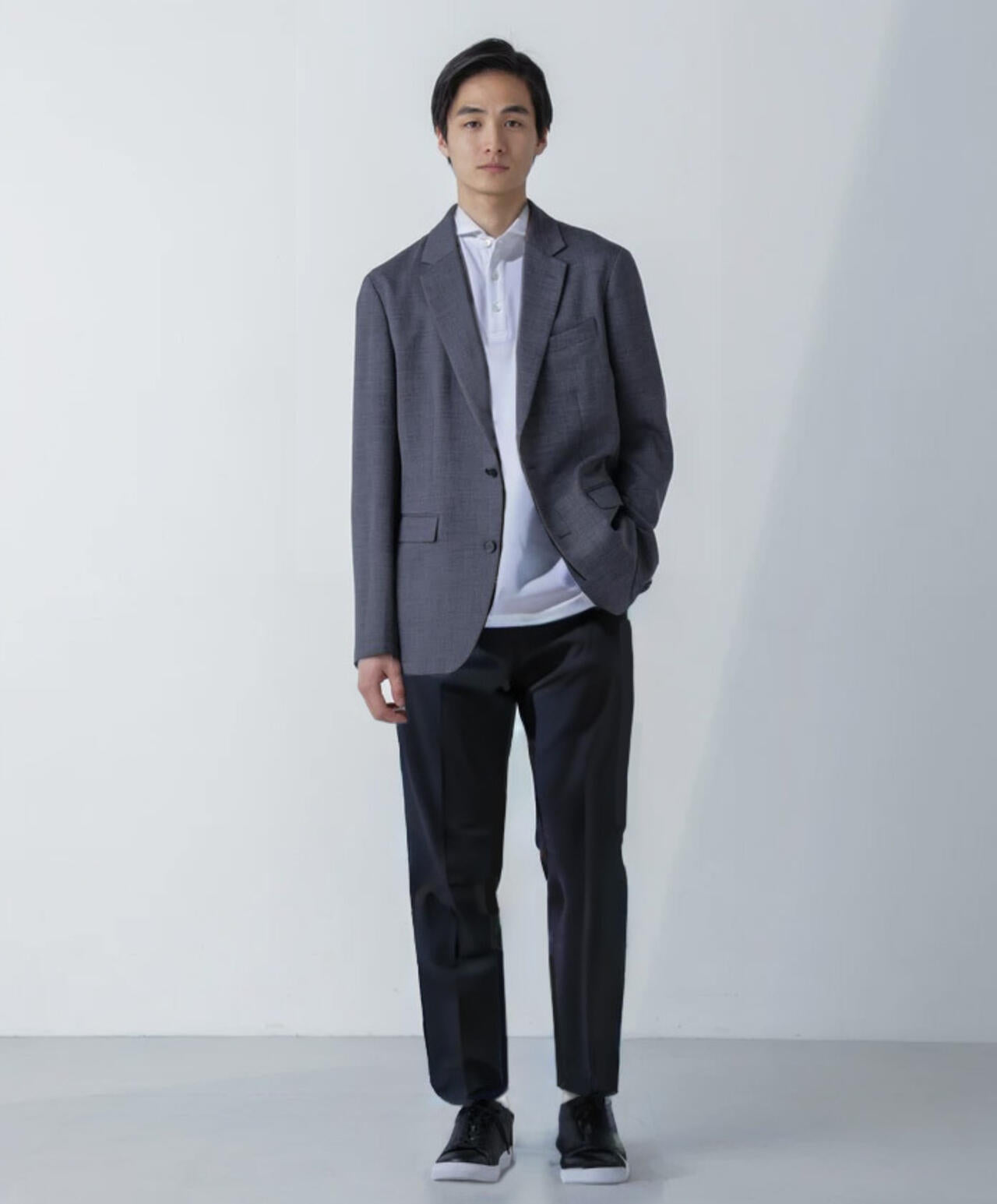 「N JACKET」Reflax(R)スラブツイルストレッチジャケット(セットアップ可) 6684117203