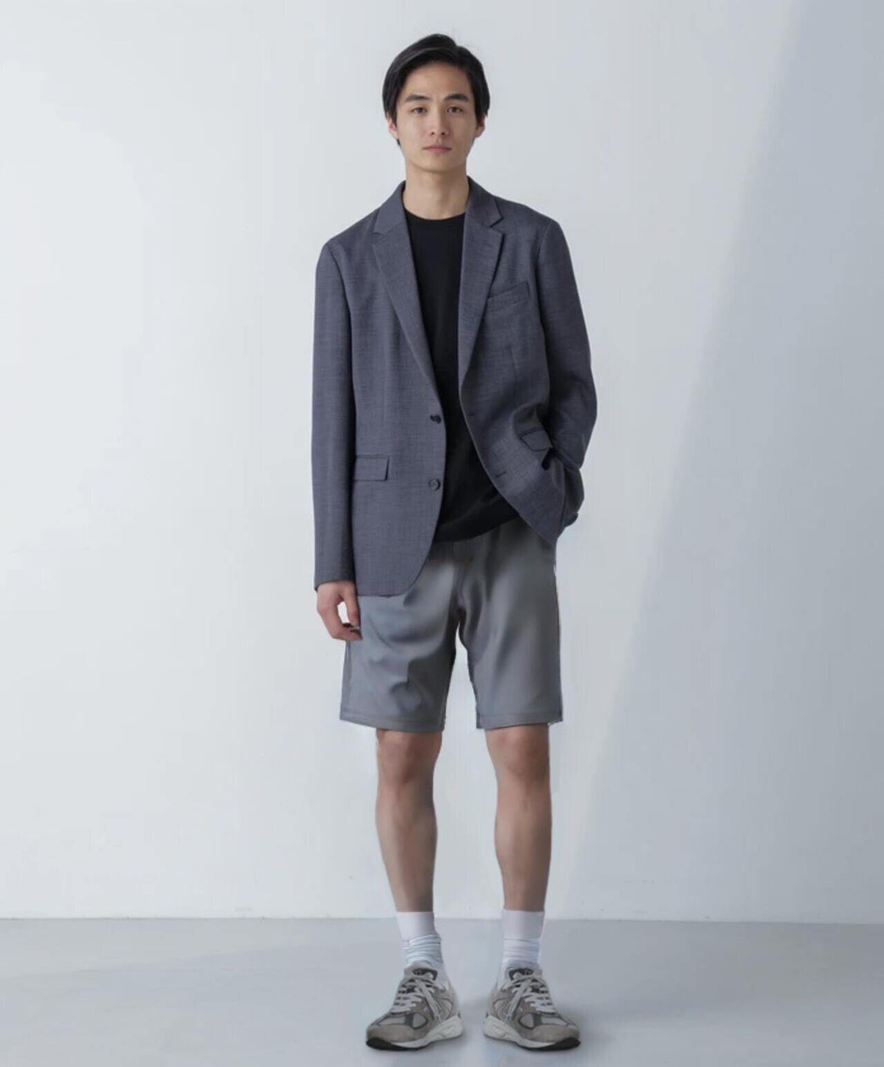 「N JACKET」Reflax(R)スラブツイルストレッチジャケット(セットアップ可) 6684117203