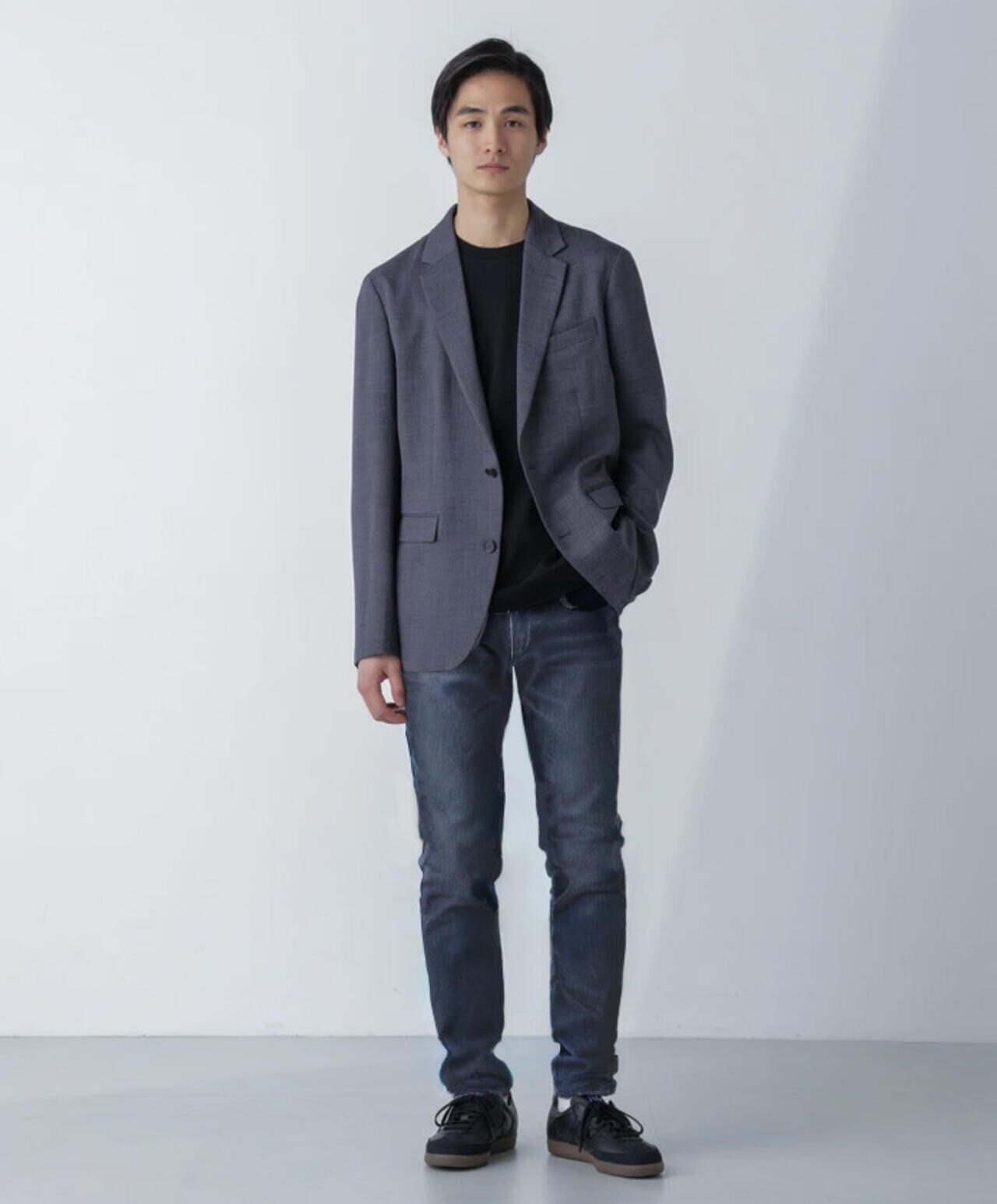 「N JACKET」Reflax(R)スラブツイルストレッチジャケット(セットアップ可) 6684117203