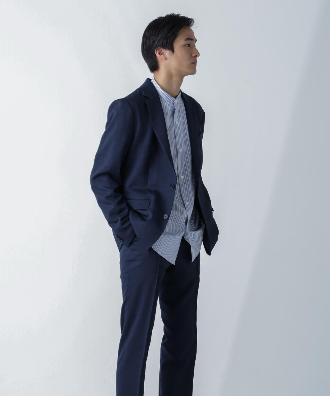 「N JACKET」Reflax(R)スラブツイルストレッチジャケット(セットアップ可) 6684117203