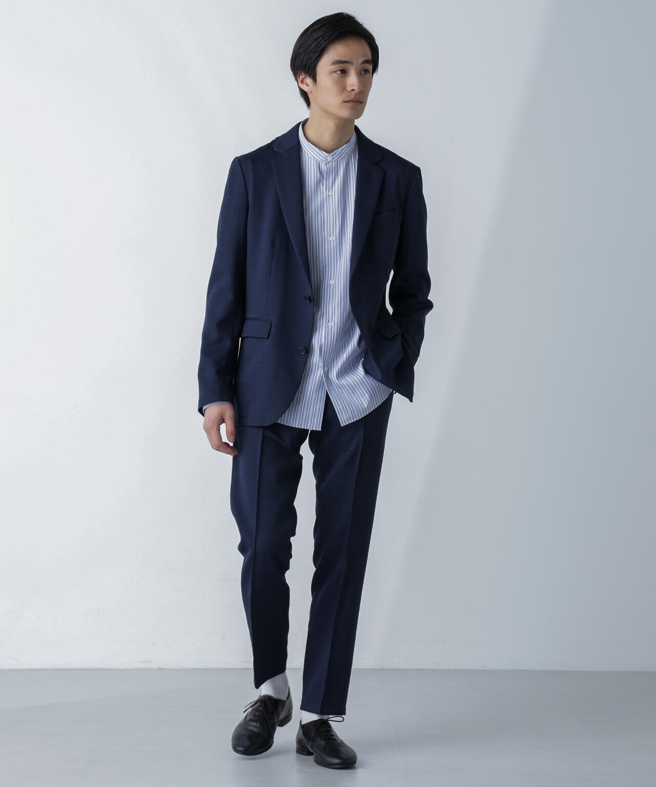 「N JACKET」Reflax(R)スラブツイルストレッチジャケット(セットアップ可) 6684117203