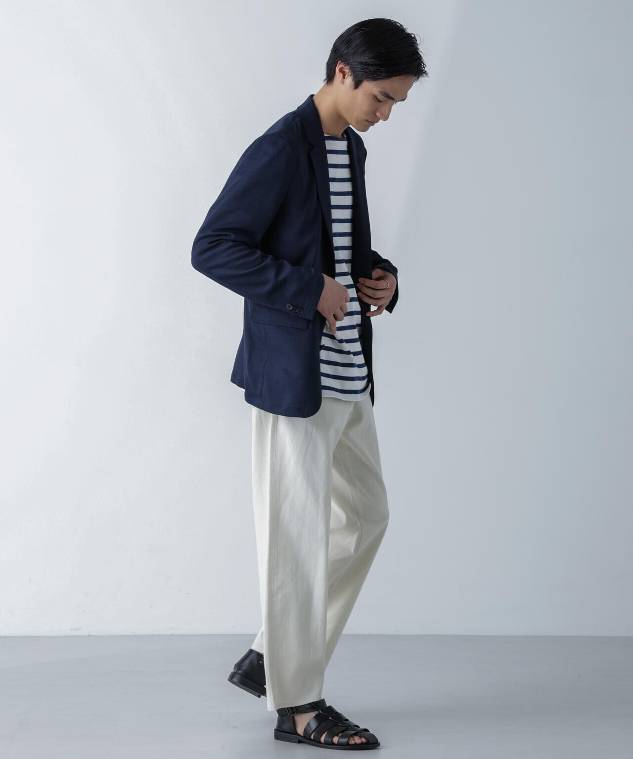 「N JACKET」Reflax(R)スラブツイルストレッチジャケット(セットアップ可) 6684117203