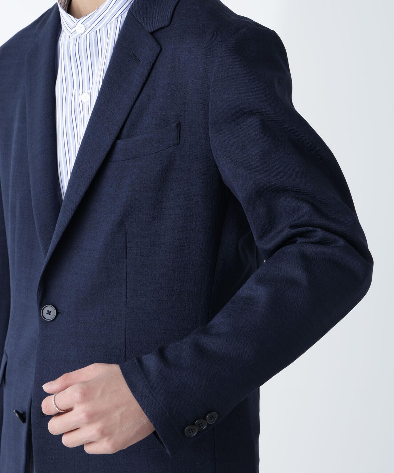 「N JACKET」Reflax(R)スラブツイルストレッチジャケット(セットアップ可) 6684117203