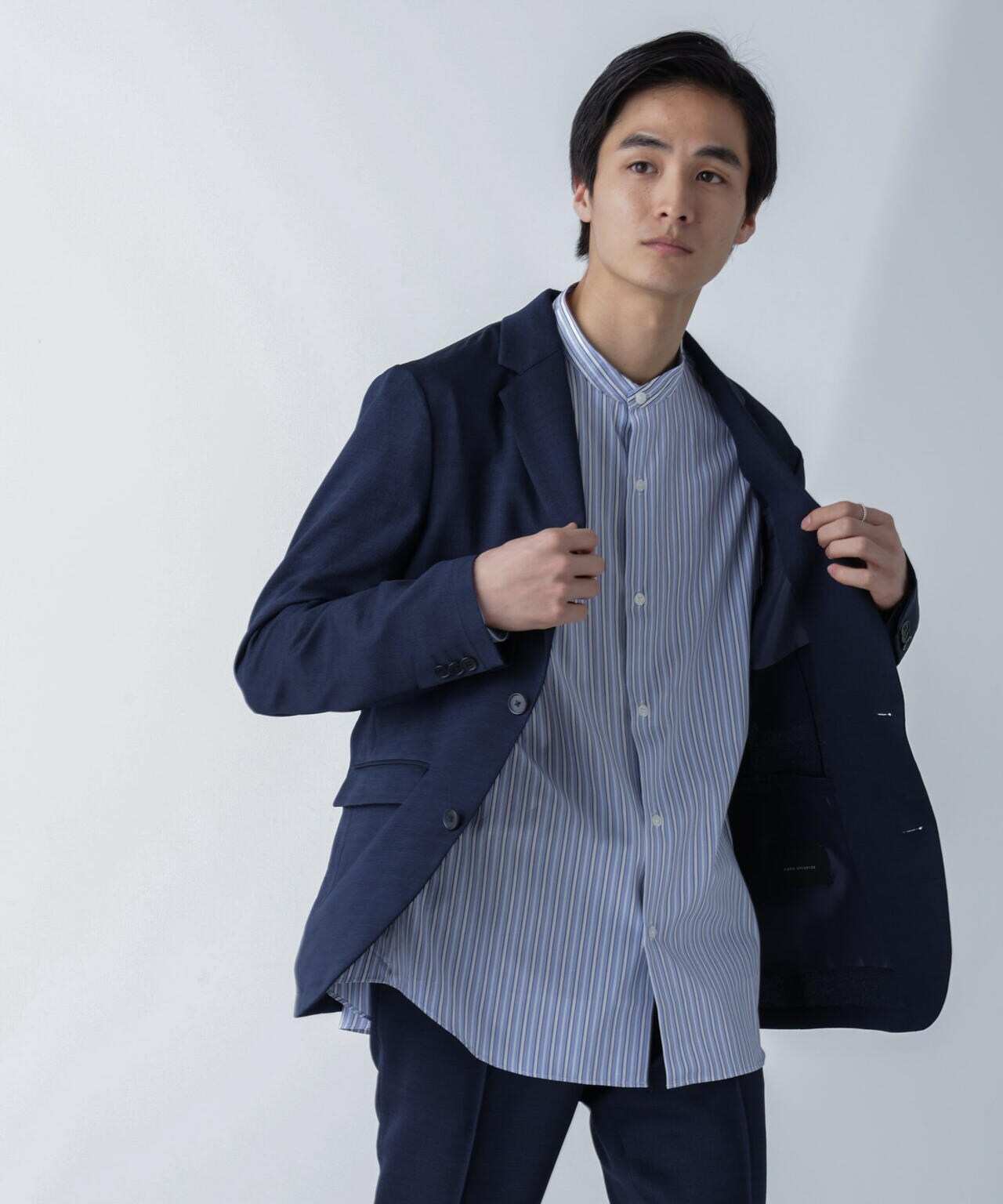 「N JACKET」Reflax(R)スラブツイルストレッチジャケット(セットアップ可) 6684117203