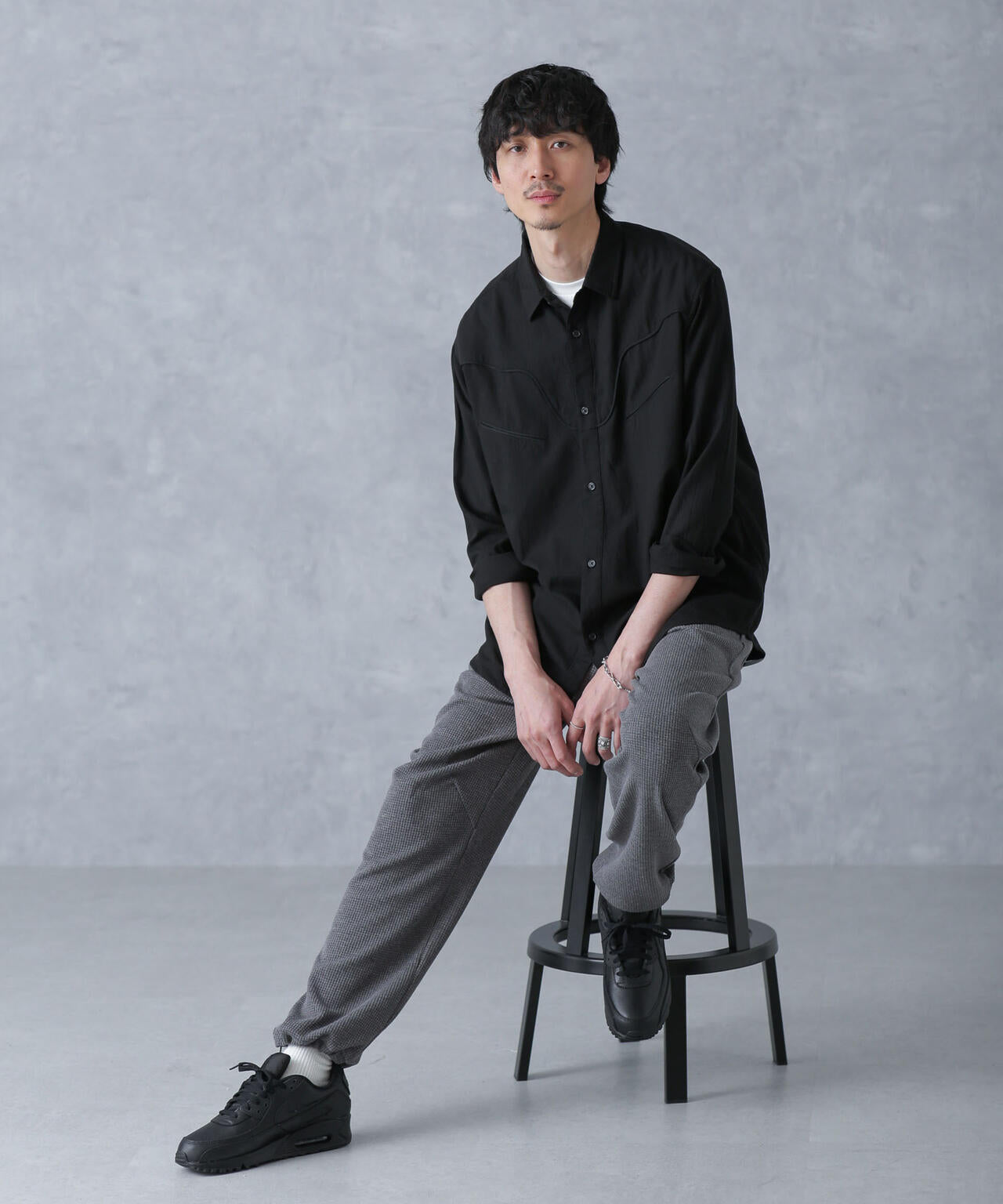 コットンレーヨン ウエスタンシャツ 6684120219