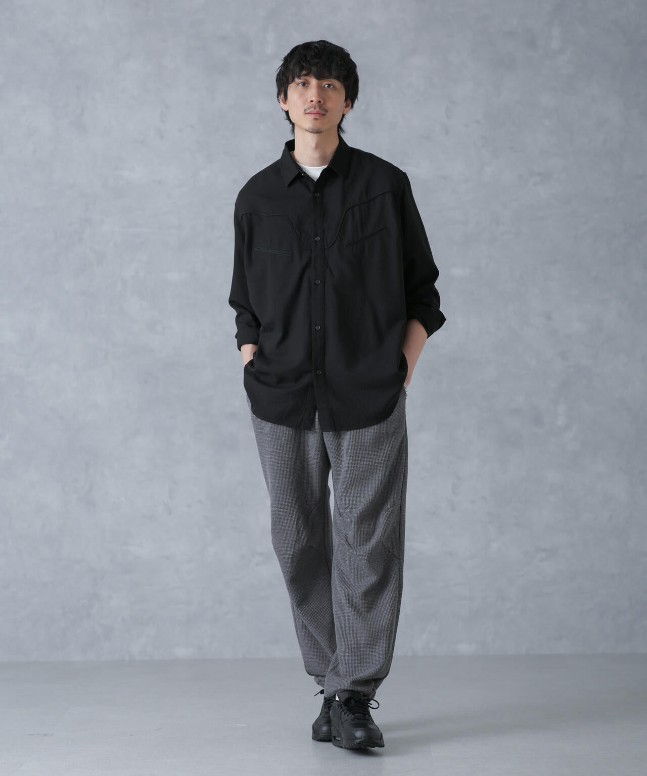 コットンレーヨン ウエスタンシャツ 6684120219