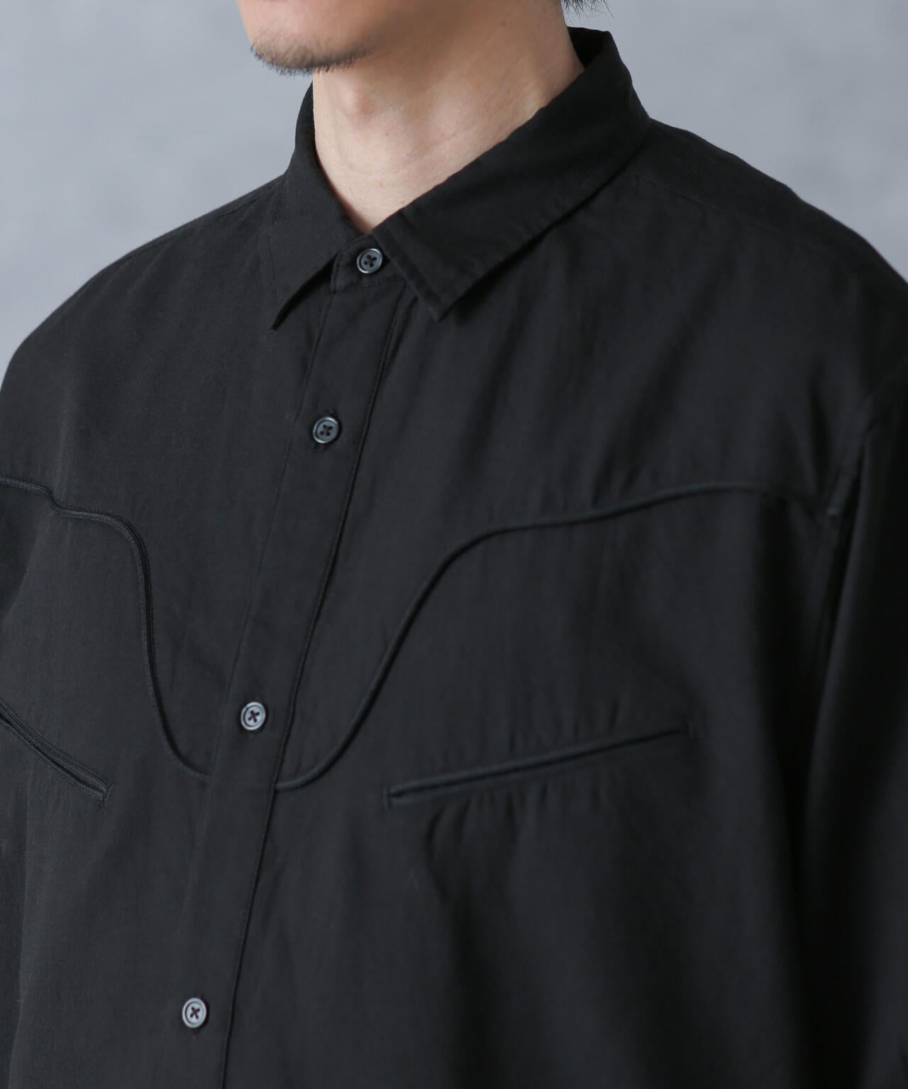 コットンレーヨン ウエスタンシャツ 6684120219