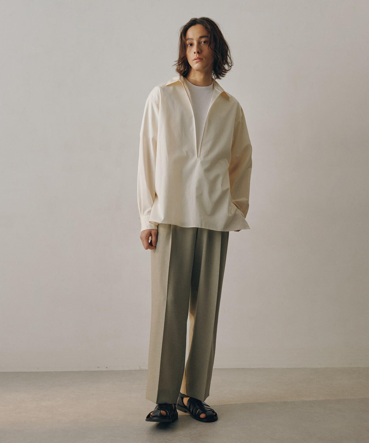 ポプリンスキッパーシャツ 6684120233