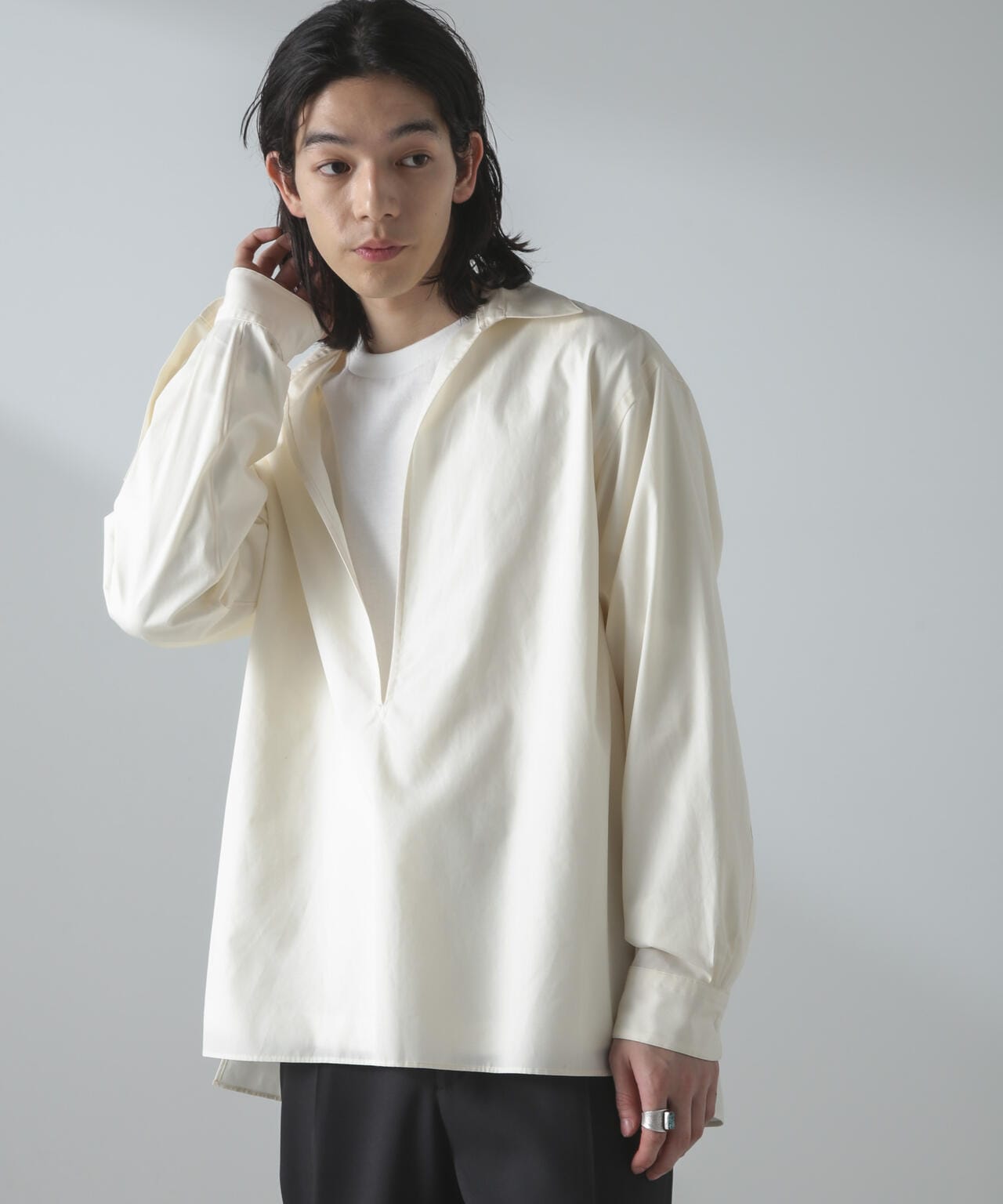 ポプリンスキッパーシャツ 6684120233