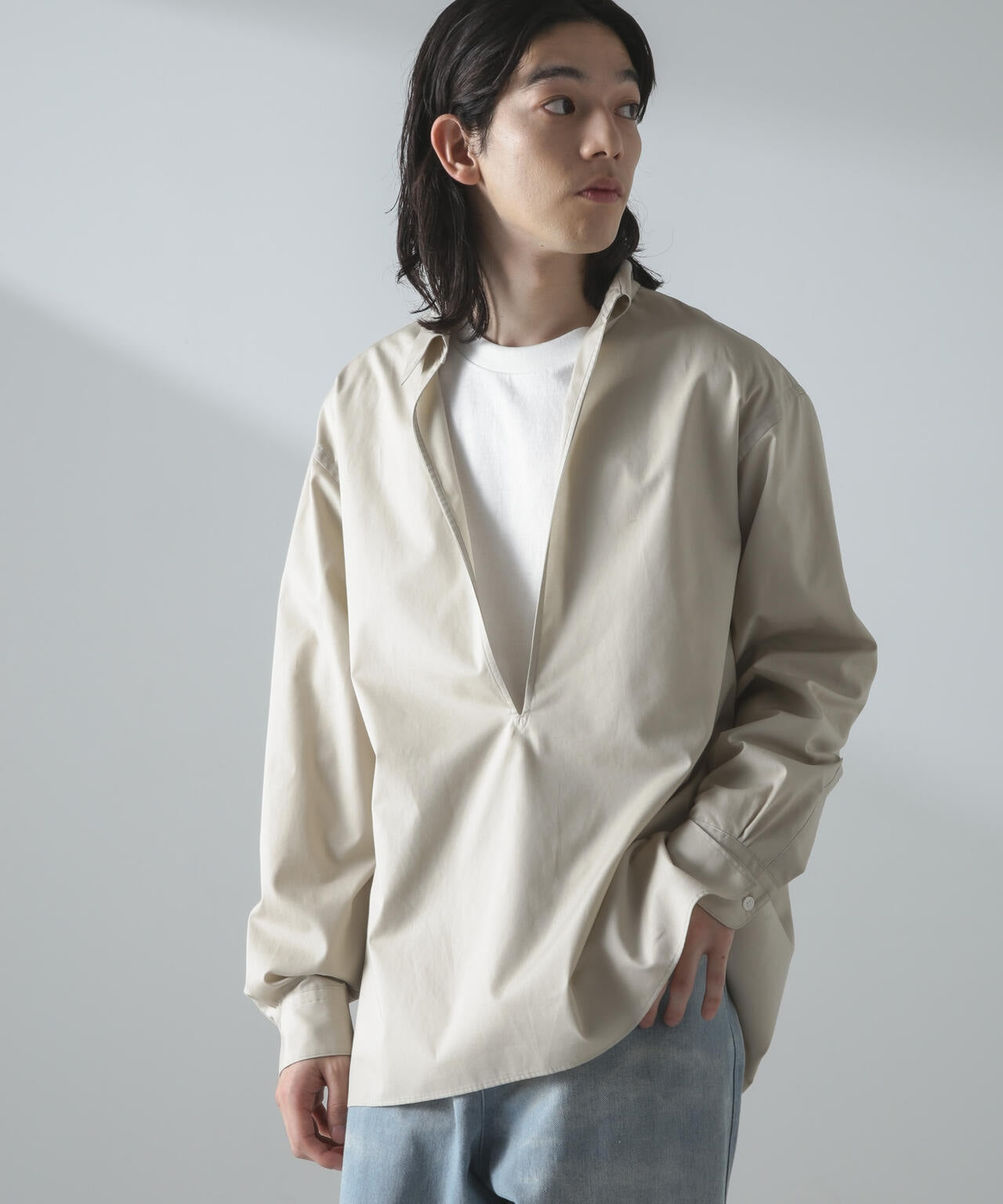 ポプリンスキッパーシャツ 6684120233