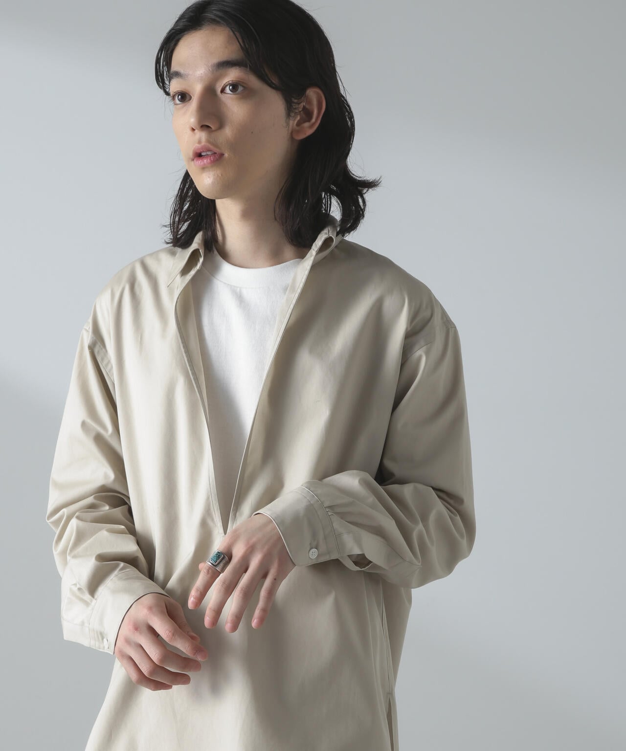 ポプリンスキッパーシャツ 6684120233