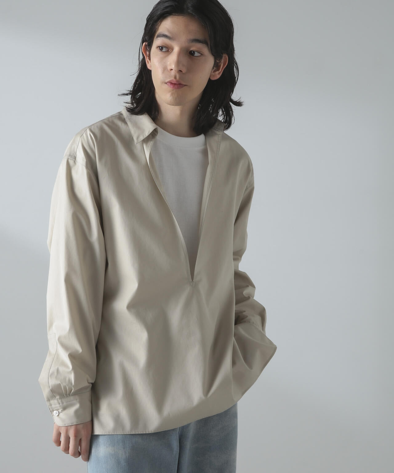 ポプリンスキッパーシャツ 6684120233