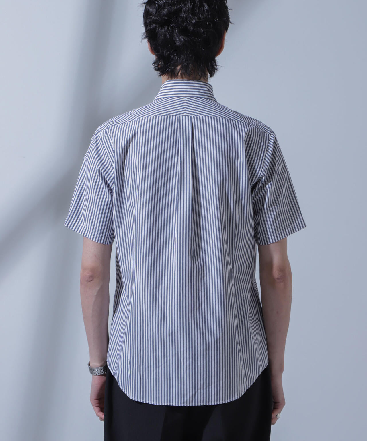 「N SHIRTS」AntiSoaked(R)汗染み防止ホリゾンタルカラーシャツ半袖 6684121209