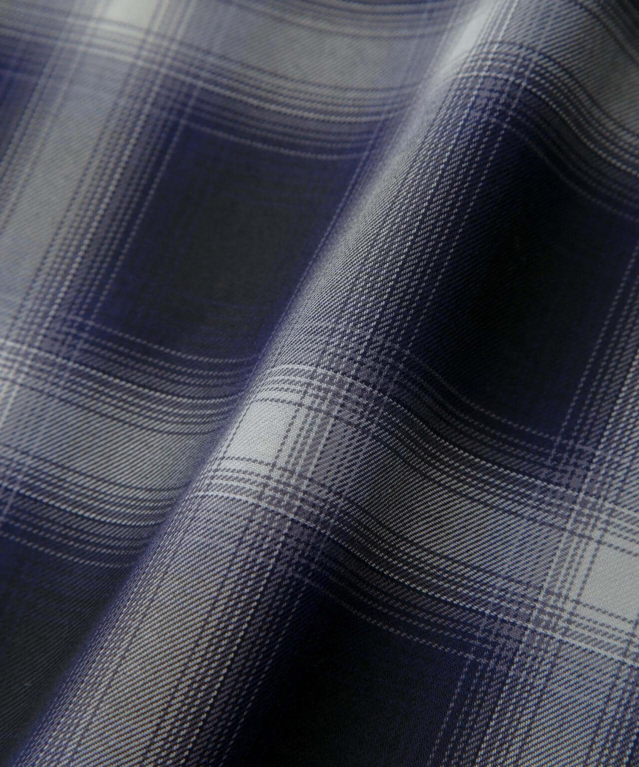 オンブレーチェックハーフスリーブシャツ 6684121224