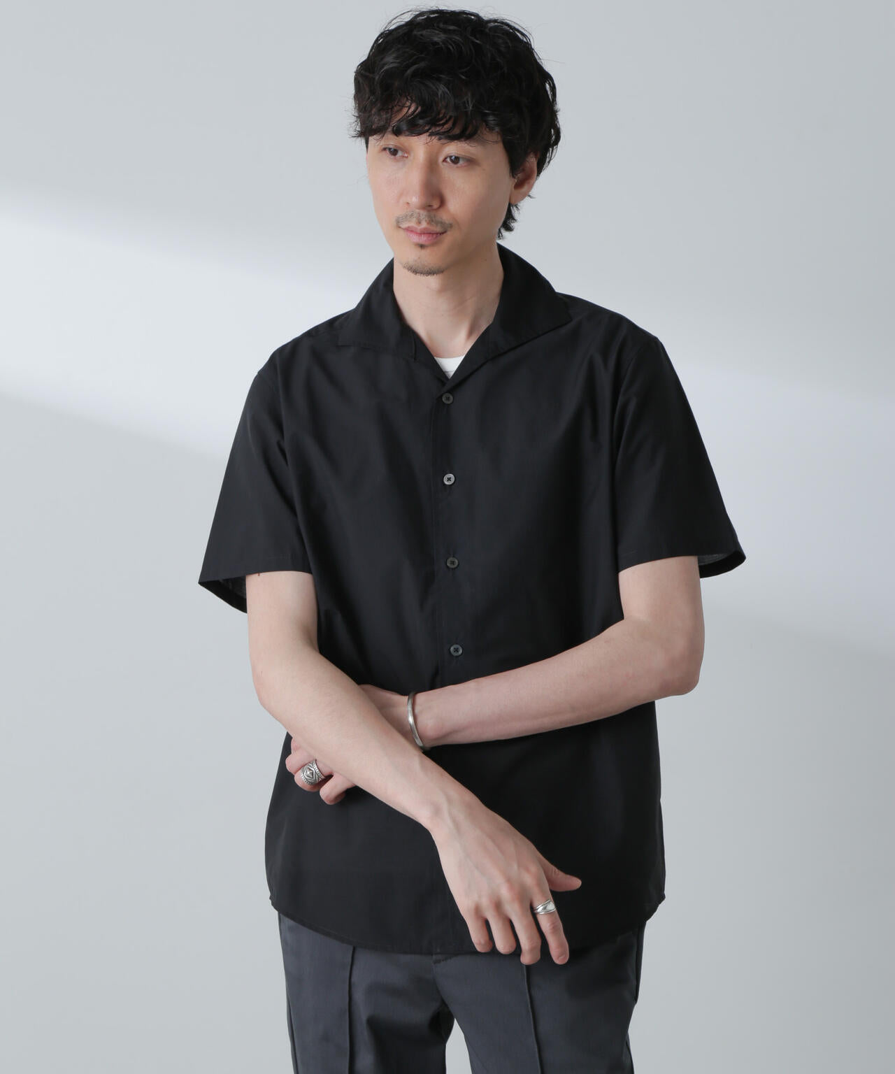 「MC」coveross(R)カッタウェイカラーシャツ(セットアップ可) 6684121234