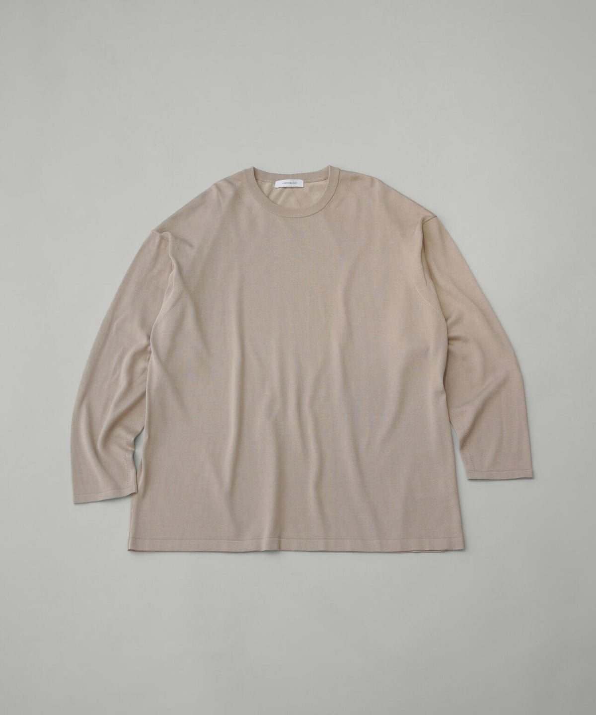 AB.シルクプレーティングリラックスニットTシャツ 6684122222