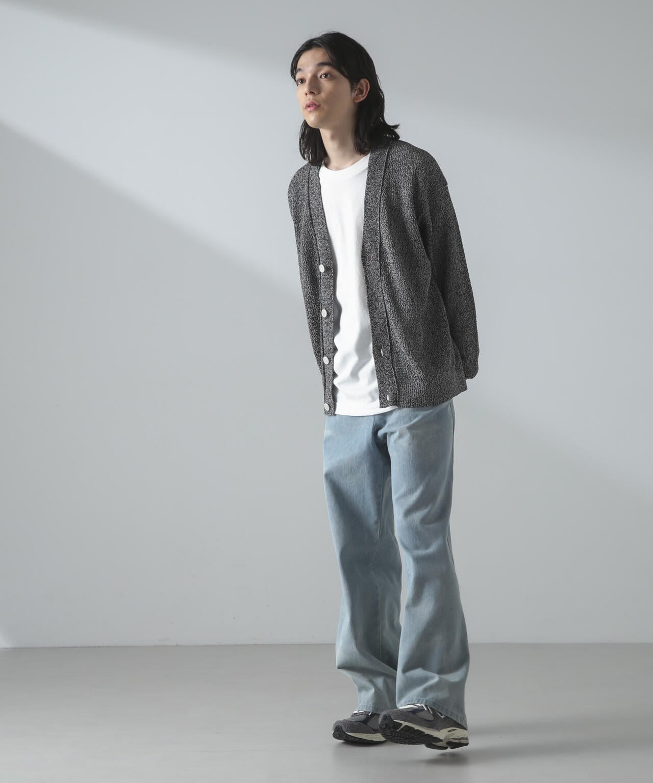 ギマアイレットボクシーニットカーディガン 6684122226