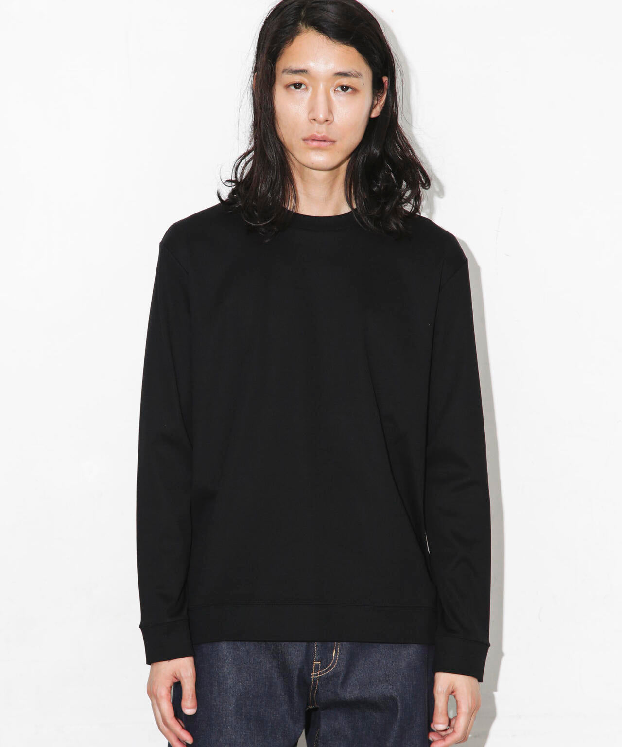 「FORMAL JERSEY」クルーネックカットソー長袖 6684123205