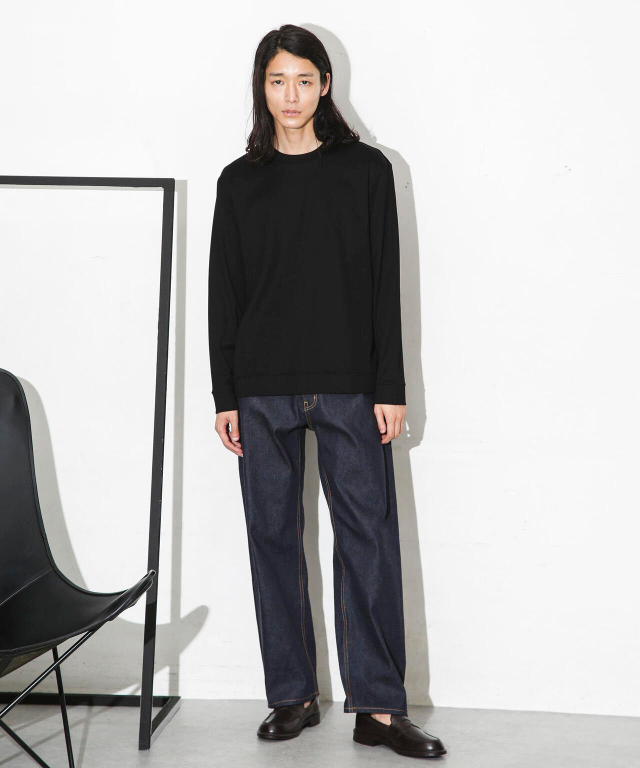 「FORMAL JERSEY」クルーネックカットソー長袖 6684123205