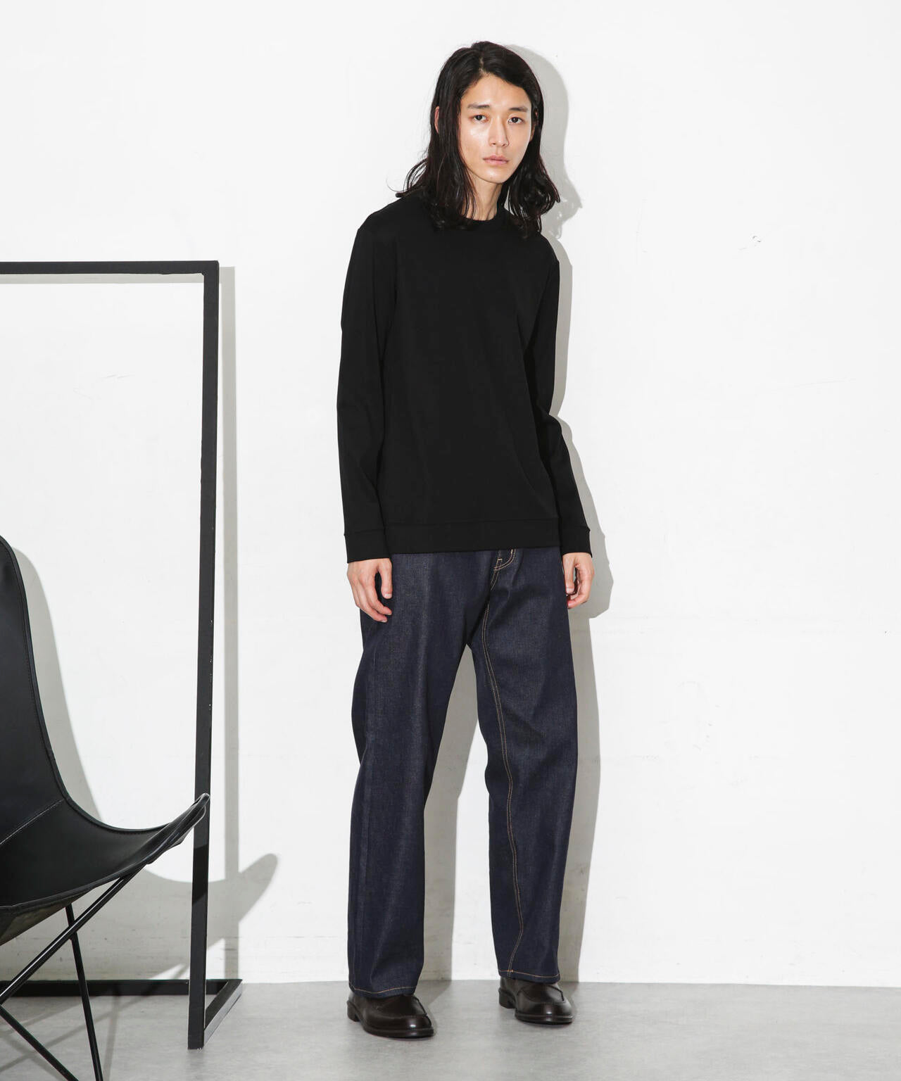 「FORMAL JERSEY」クルーネックカットソー長袖 6684123205