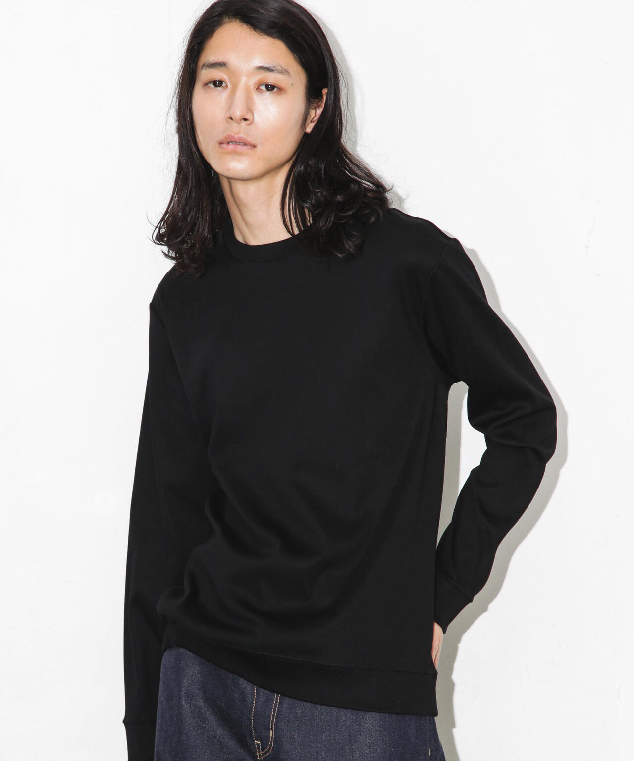 「FORMAL JERSEY」クルーネックカットソー長袖 6684123205