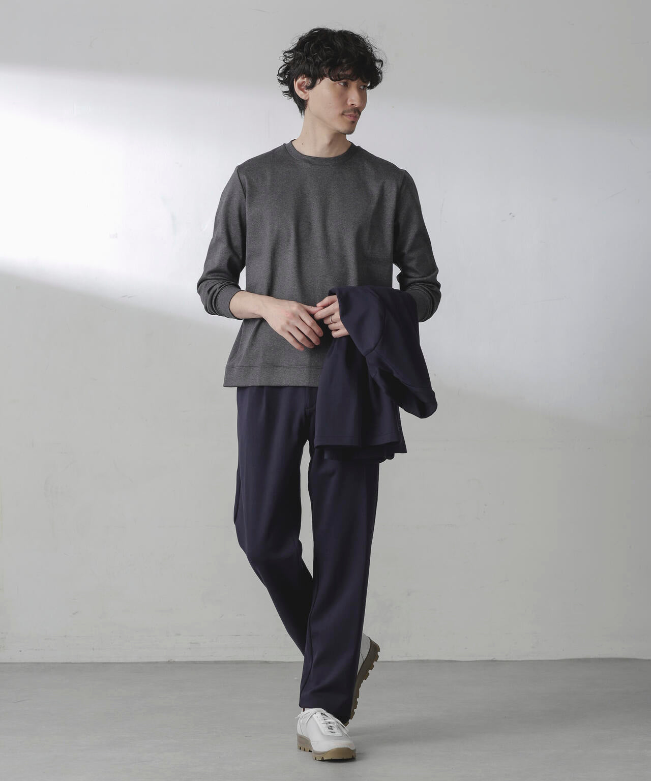 「FORMAL JERSEY」クルーネックカットソー長袖 6684123205