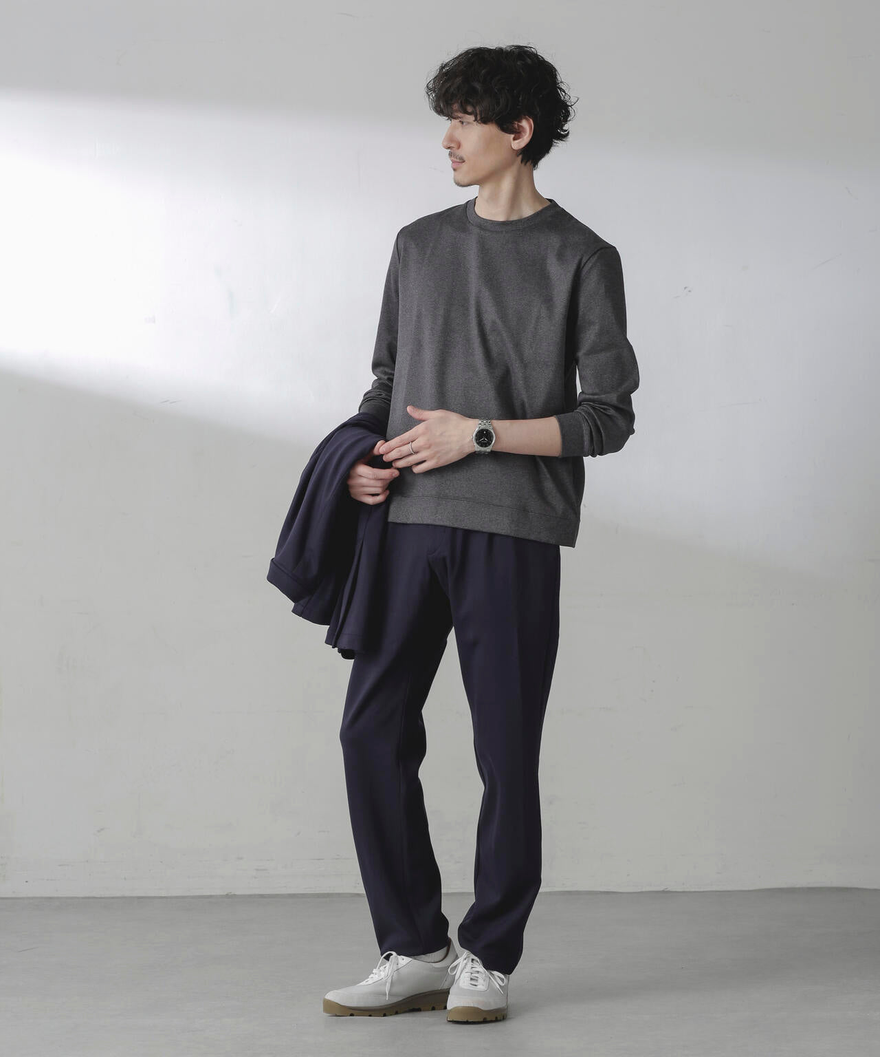 「FORMAL JERSEY」クルーネックカットソー長袖 6684123205