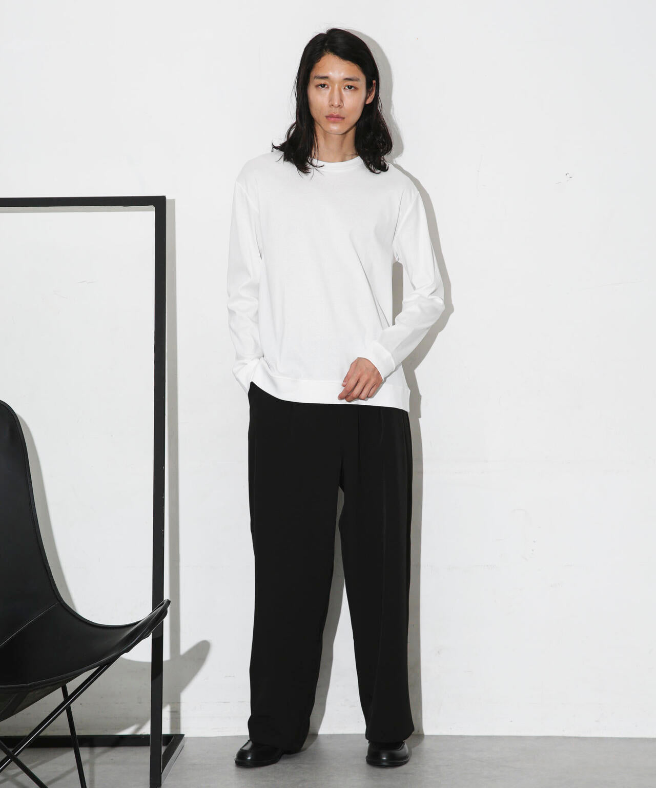 「FORMAL JERSEY」クルーネックカットソー長袖 6684123205