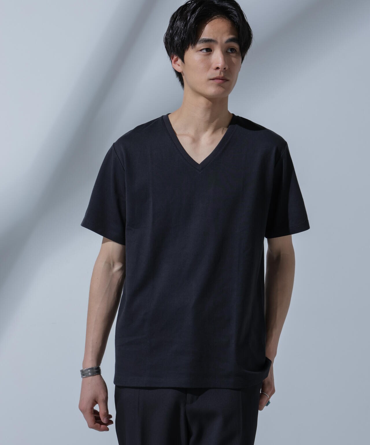 Anti Soaked(R) 汗染み防止 VネックTシャツ 6684124204