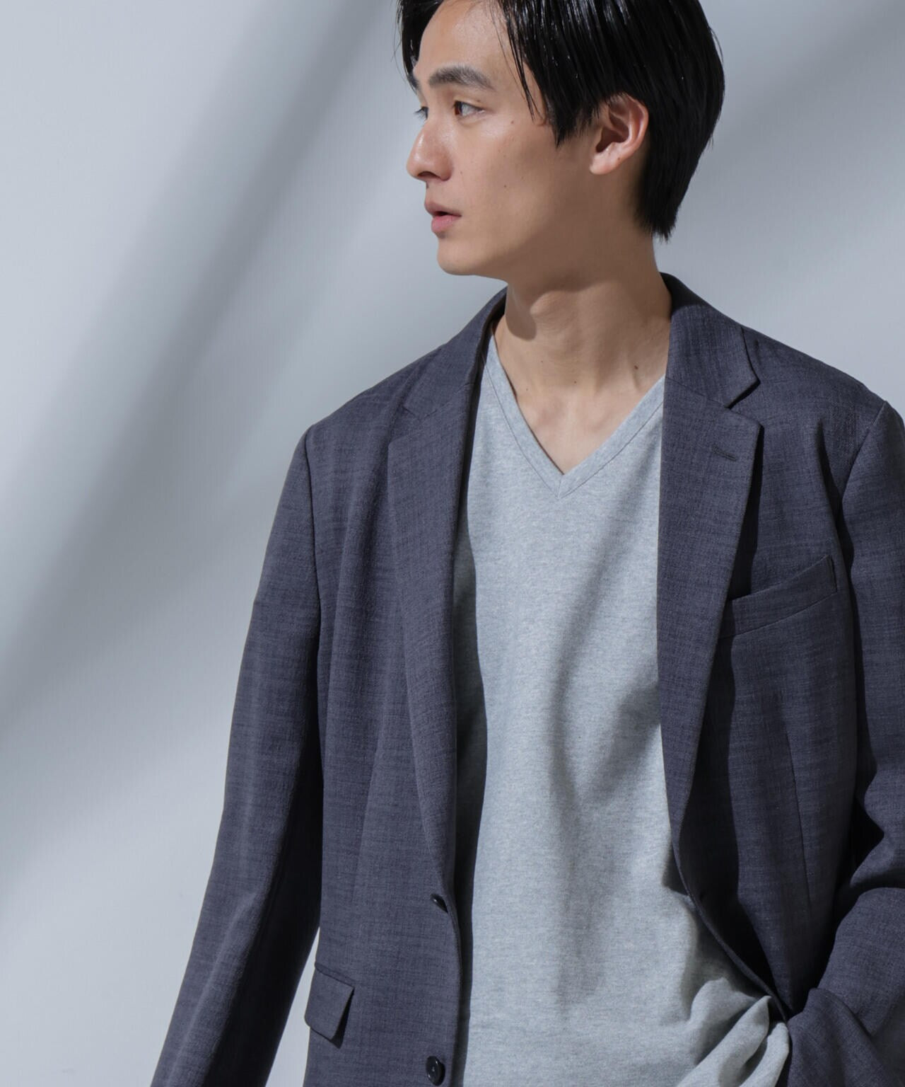 Anti Soaked(R) 汗染み防止 VネックTシャツ 6684124204