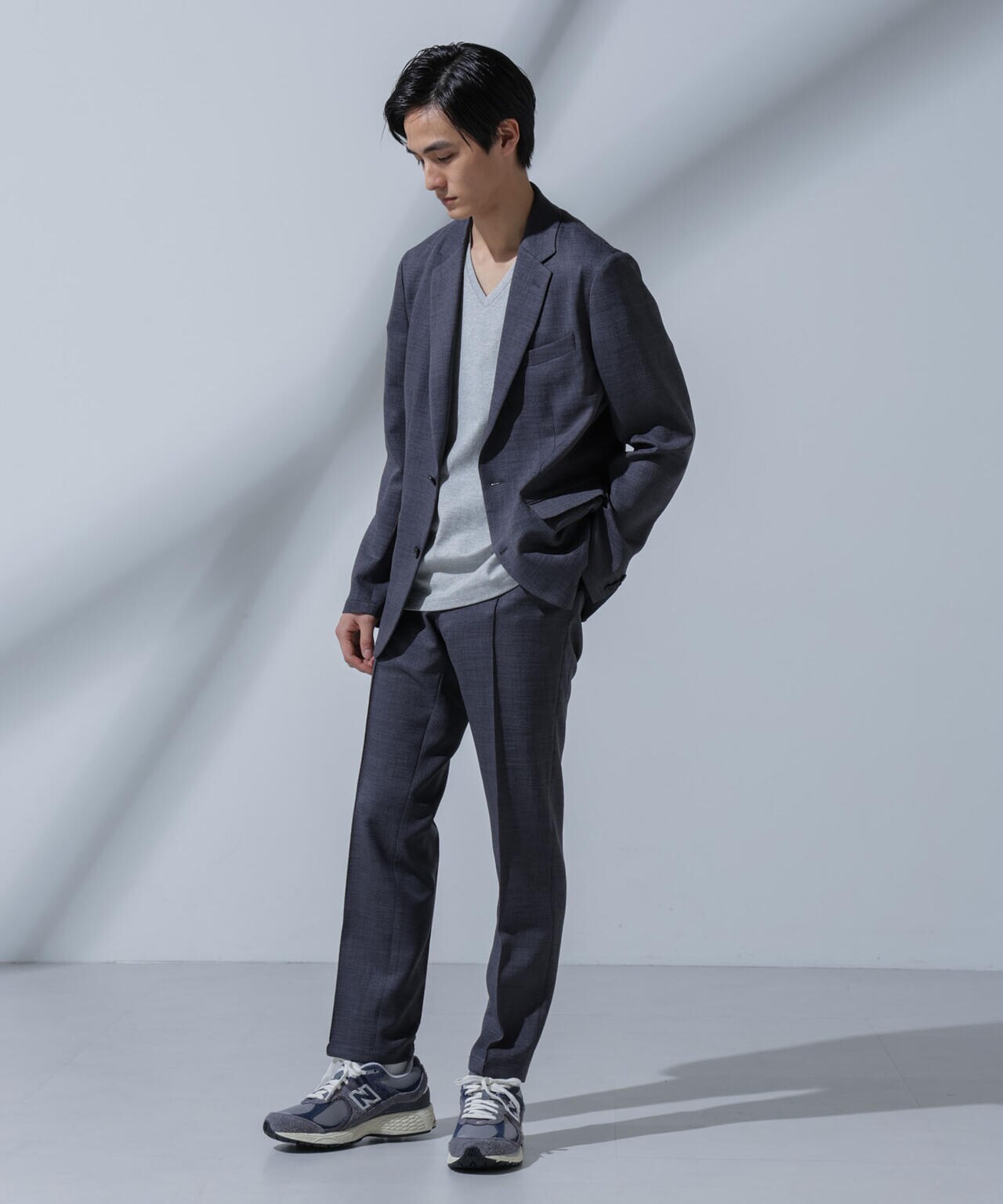 Anti Soaked(R) 汗染み防止 VネックTシャツ 6684124204