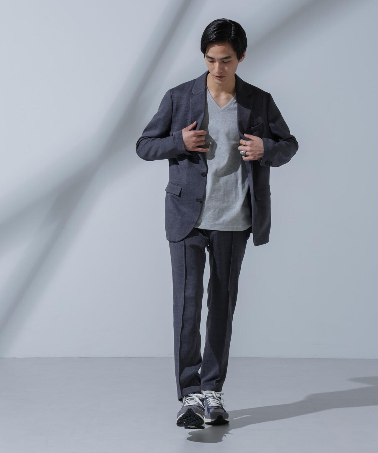 Anti Soaked(R) 汗染み防止 VネックTシャツ 6684124204