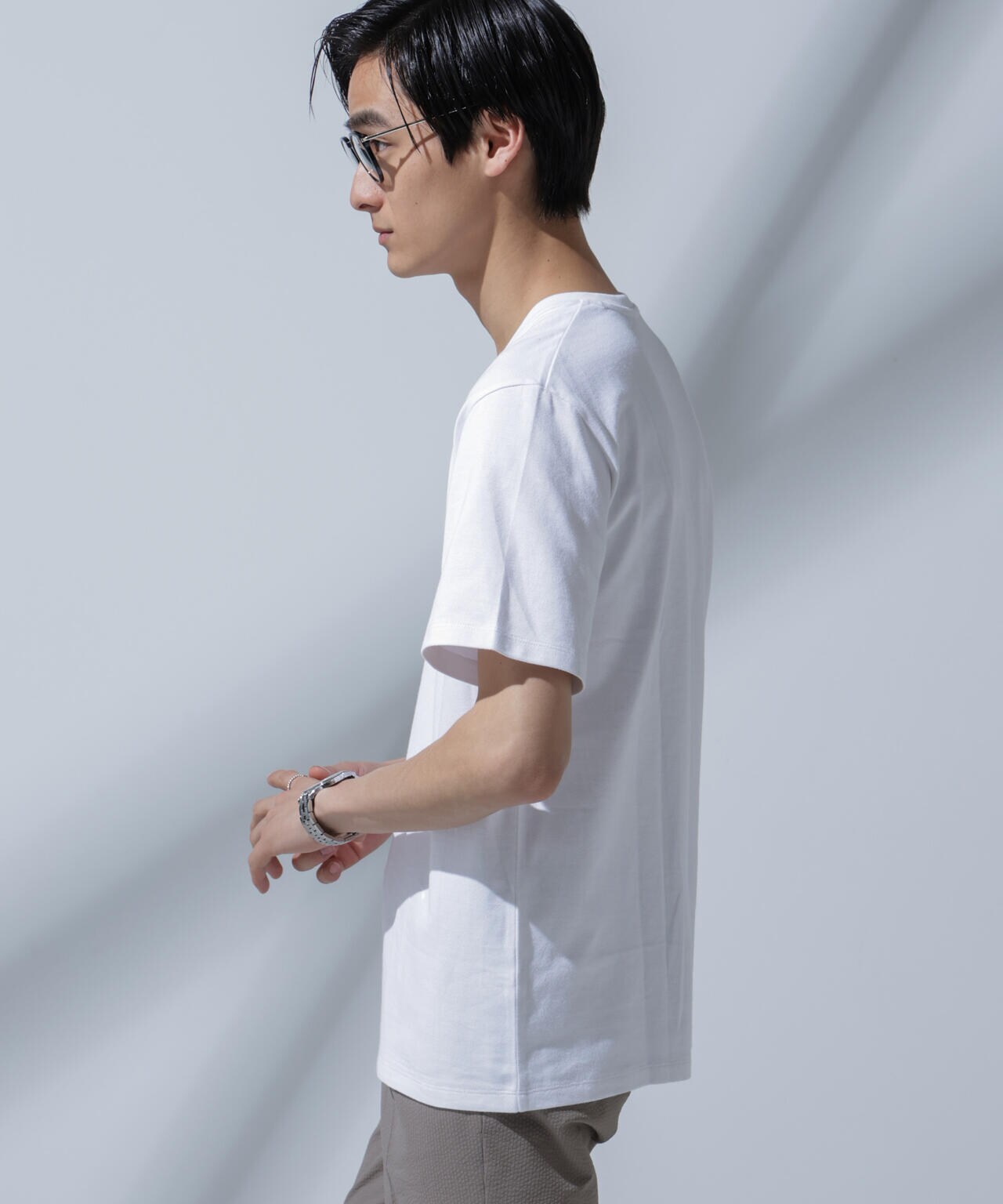 Anti Soaked(R) 汗染み防止 VネックTシャツ 6684124204