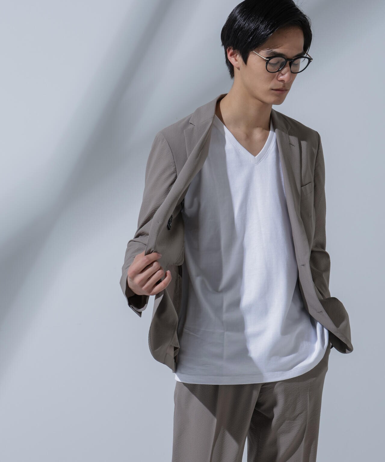 Anti Soaked(R) 汗染み防止 VネックTシャツ 6684124204