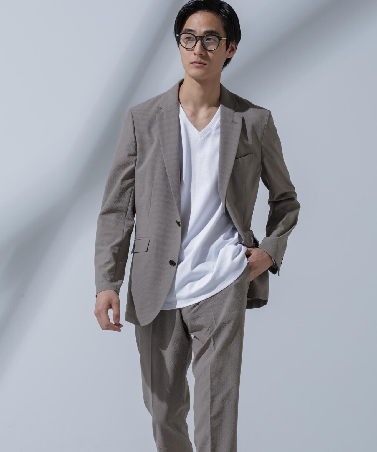 Anti Soaked(R) 汗染み防止 VネックTシャツ 6684124204