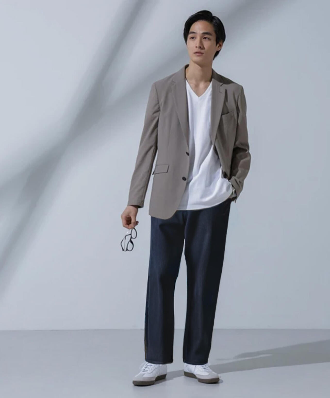 Anti Soaked(R) 汗染み防止 VネックTシャツ 6684124204