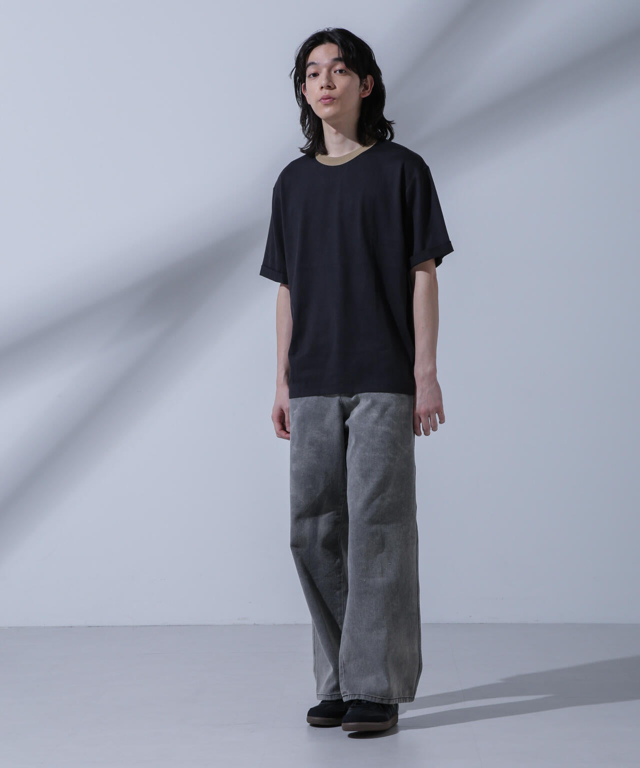 Anti Soaked 汗染み防止 リンガーネックTシャツ 6684124215