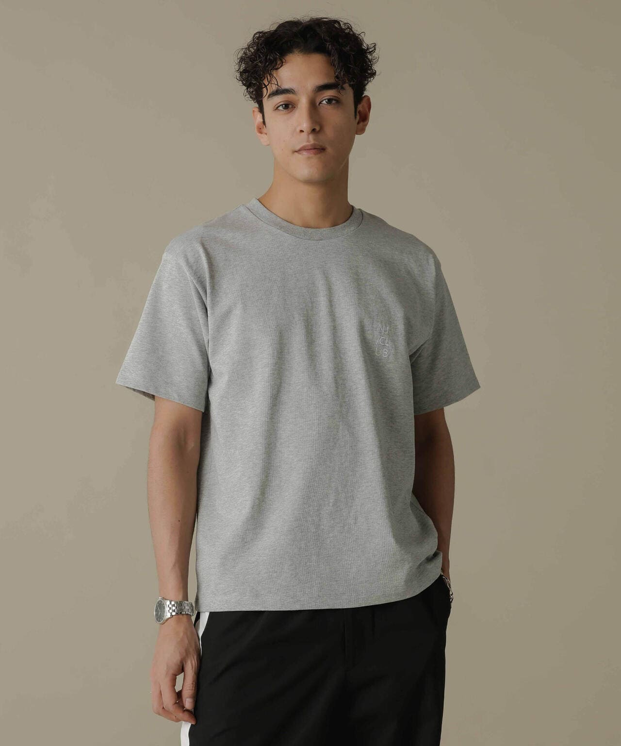「NJ/CLUB」PARKSTOCK ベーシックTシャツ 6684124223