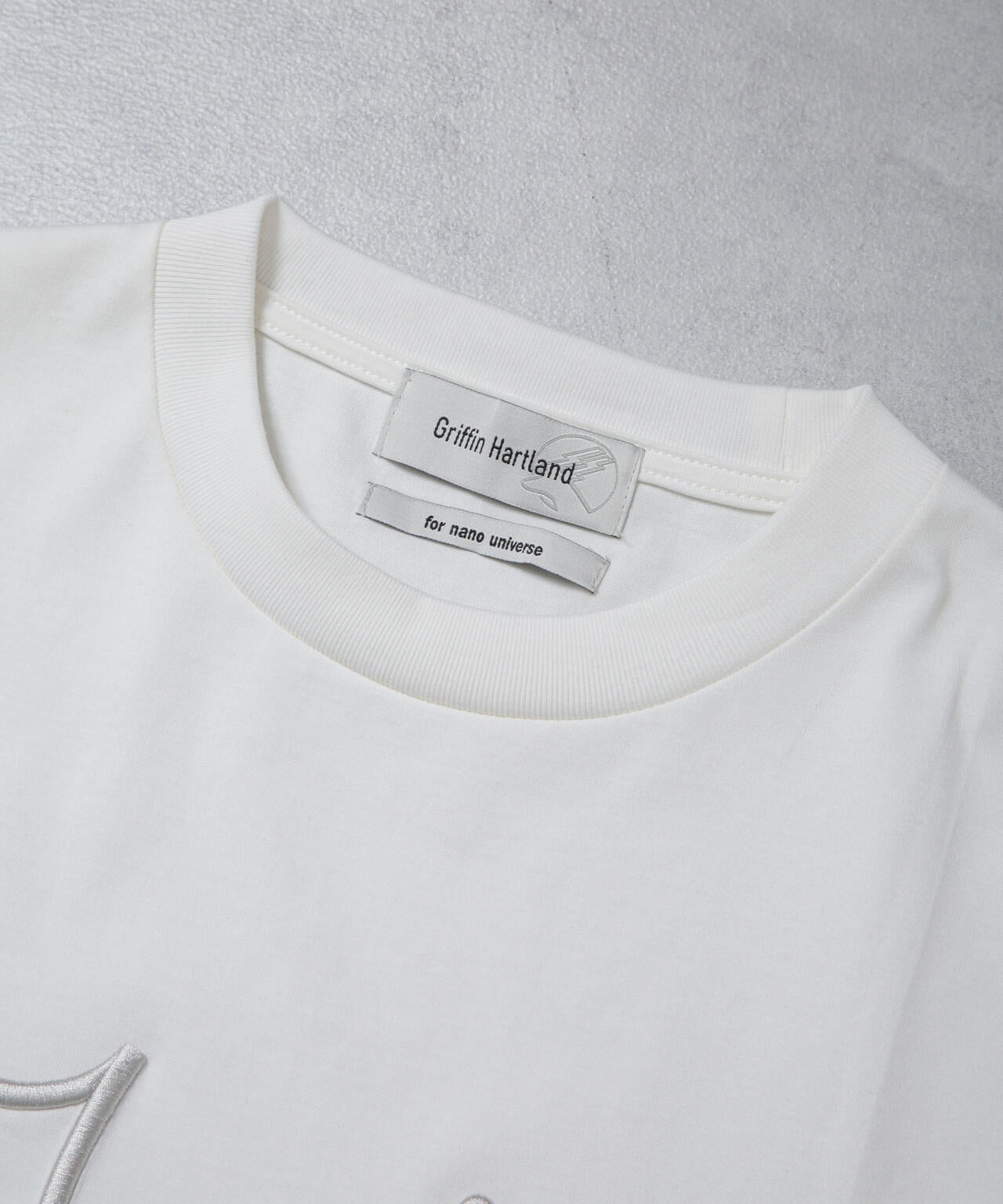 「GriffinHartland」別注ロゴ刺繍Tシャツ 6684124232