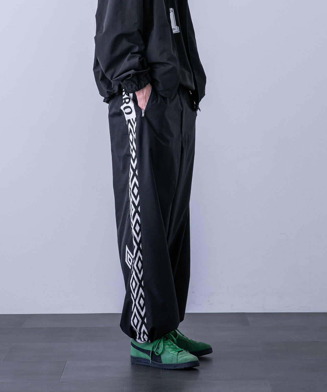 「HOTEL PALACE(オテルパラス)」UMBROトラックパンツ 6684127215