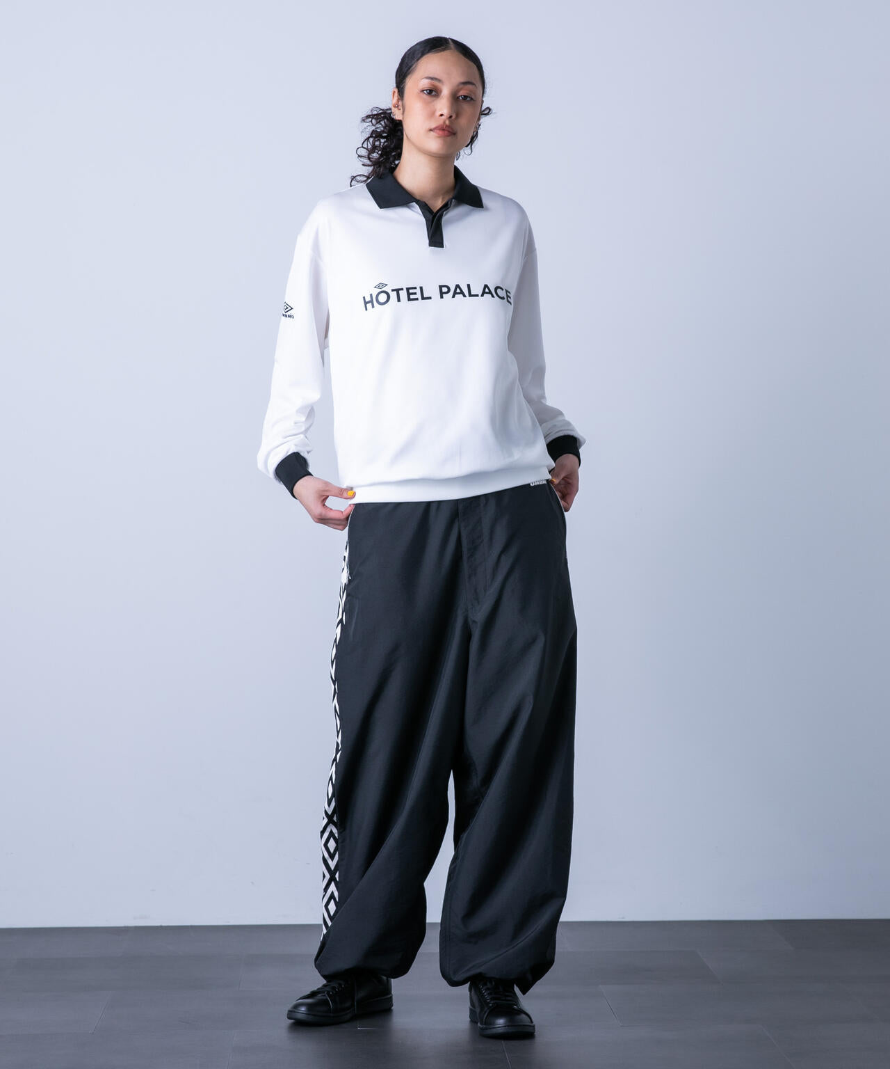 「HOTEL PALACE(オテルパラス)」UMBROトラックパンツ 6684127215