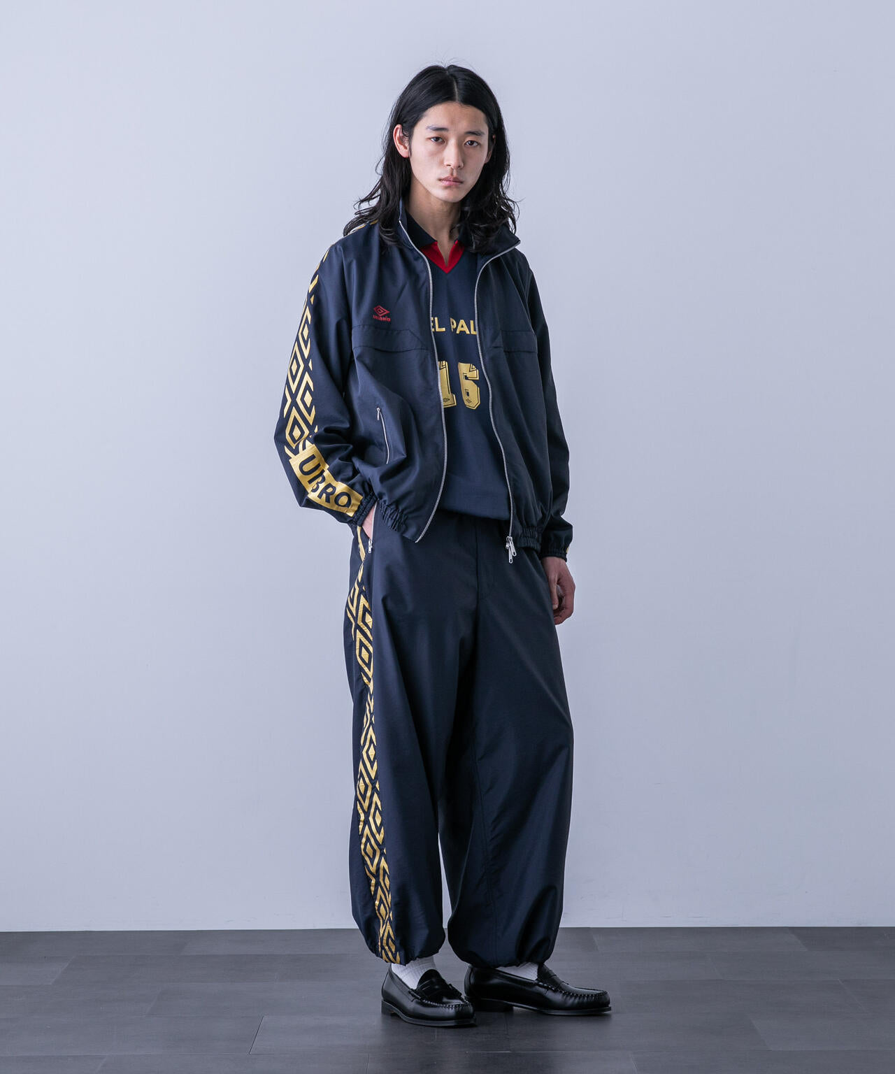 「HOTEL PALACE(オテルパラス)」UMBROトラックパンツ 6684127215