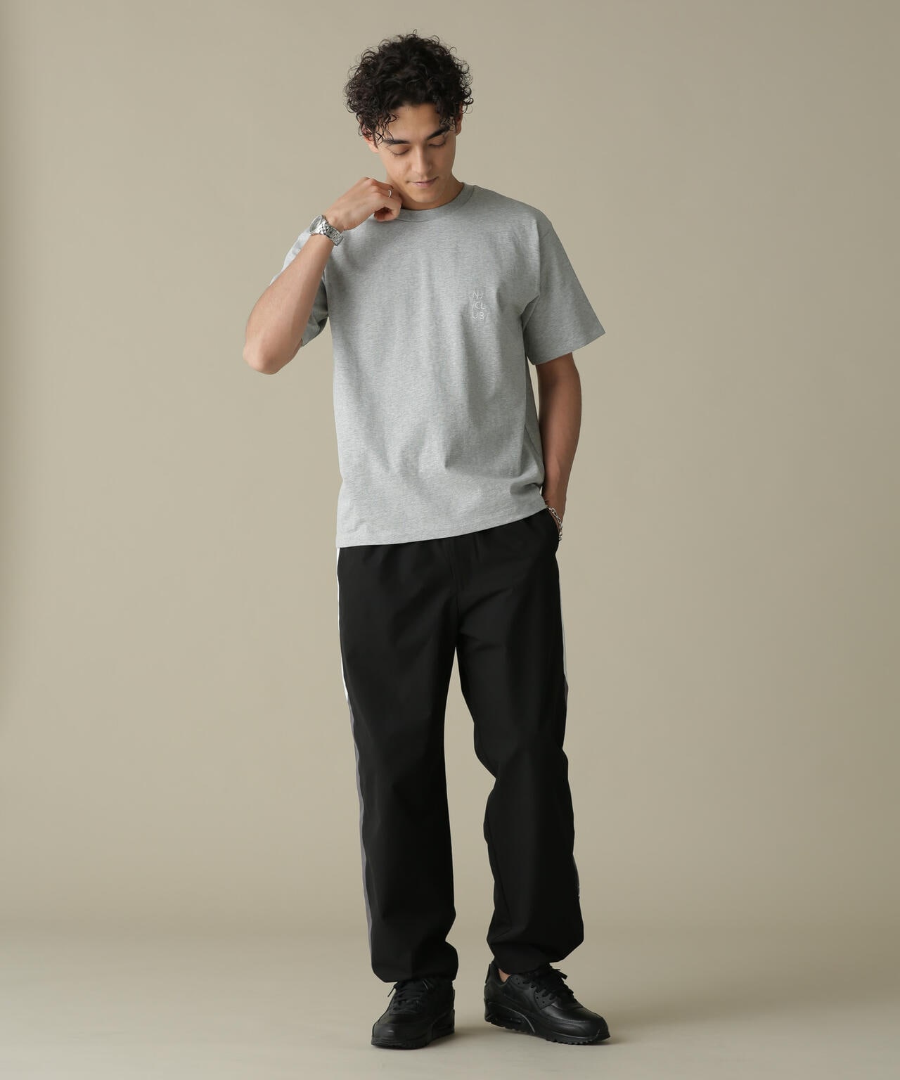 「NJ/CLUB」PARKSTOCK トラックパンツ(セットアップ可) 6684127220