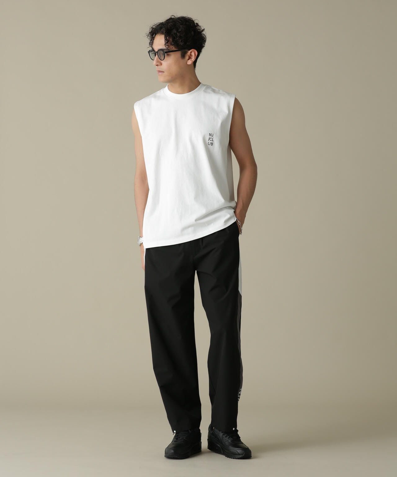 「NJ/CLUB」PARKSTOCK トラックパンツ(セットアップ可) 6684127220