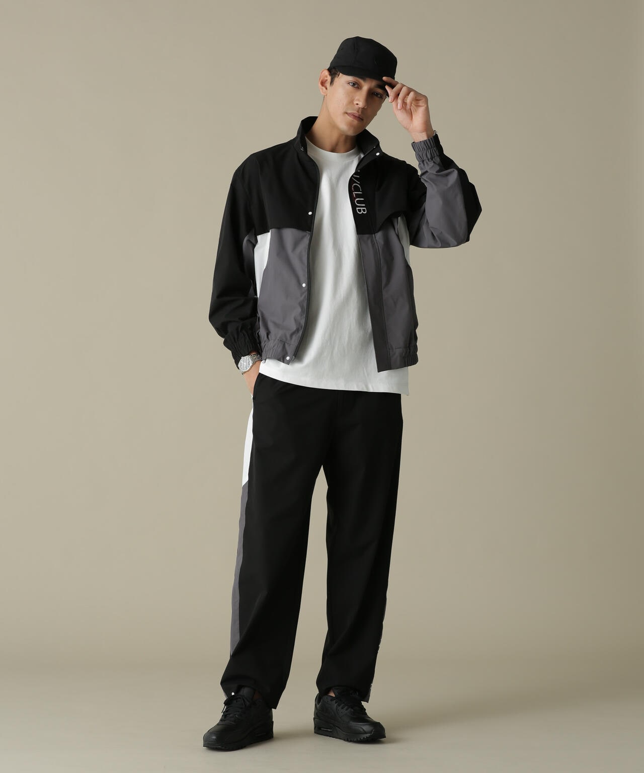 「NJ/CLUB」PARKSTOCK トラックパンツ(セットアップ可) 6684127220