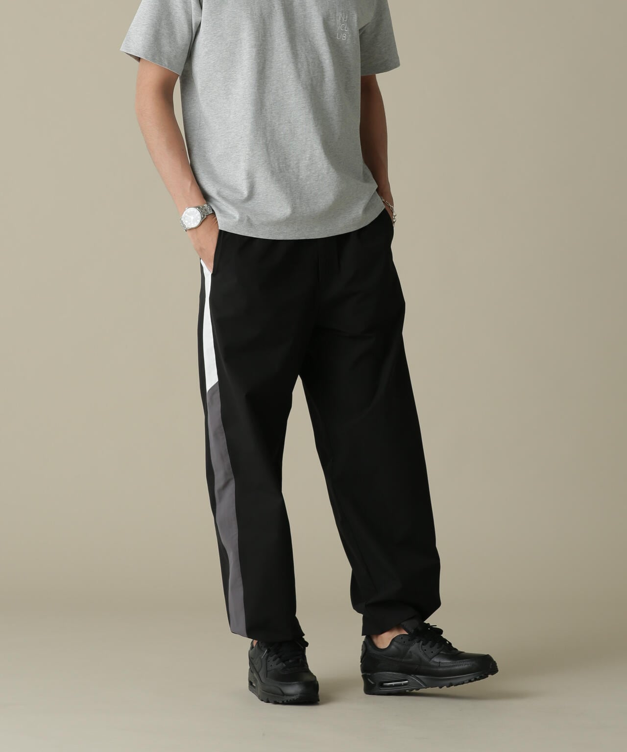 「NJ/CLUB」PARKSTOCK トラックパンツ(セットアップ可) 6684127220